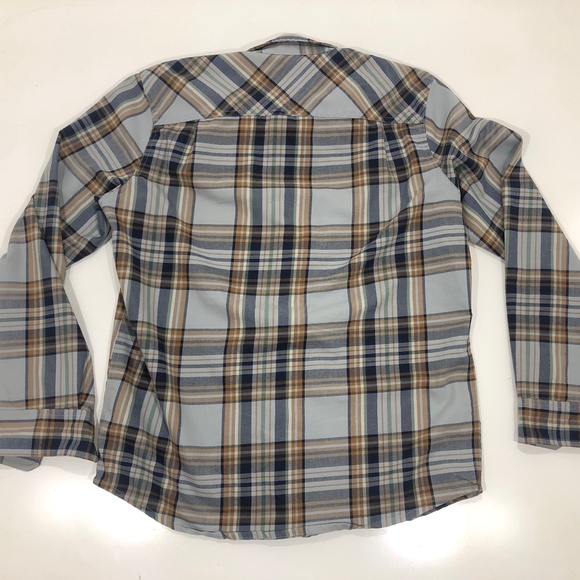 LL BEAN Shirt Multicolor Checks Button Down Men's - Picture 4 of 4
